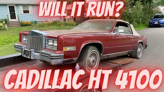 11 Years Untouched! Will this 1984 Cadillac Eldorado ever run again? HT4100 powered paperweight