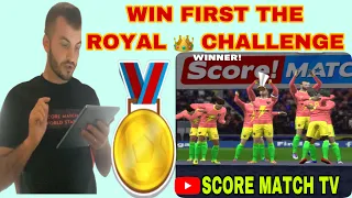 Score match ! WIN 🏆 EVENT 🥇 gold medal so quickly 🤭 4-4-2 formation | Royal 👑 challenge ⚽️