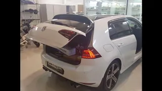 Volkswagen Golf Mk7 auto tailgate