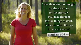 How to sing Matthew 6:34 KJV - Take therefore no thought for the morrow - Musical Memory Verse