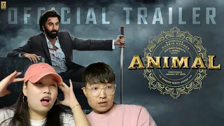 Chinese - Bhutanese Couple Reaction | ANIMAL (OFFICIAL TRAILER): Ranbir Kapoor | Rashmika M, Anil K