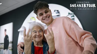 GRANDMA SNEAKER TOUR WITH BALAZS KICKS