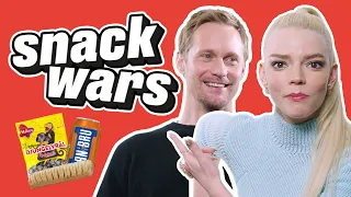 Anya Taylor-Joy Is Disgusted By A Very Unique Swedish Snack | Snack Wars | @LADbible