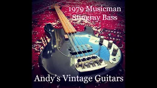 1979 MUSICMAN STINGRAY BASS - Andy's Vintage Guitars