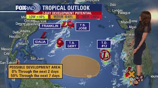 Tropical Weather Forecast - Sept. 1, 2023