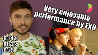 Vocal Coach YAZIK reacts to EXO singing Open Arms