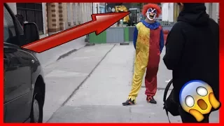 JE SURPRENDS UN CLOWN TUEUR DANS LES RUES DE PARIS ! ON LE COURSE