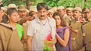 क्यों करना चाहता है रवि तेजा DGP पुलिस के सामने शादी ?| Idiot Action Scene | Ravi Teja, Rakshita