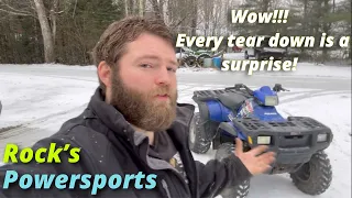 Polaris Sportsman nightmare!!! Not to proud of this repair…