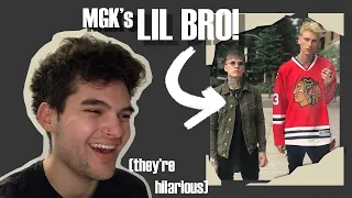 machine gun kelly and his drummer were separated at birth [MGK and Rook Being Reckless] Reaction