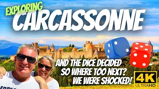 The dice decided! So where to next? Exploring Carcassone the Medieval City #france #roadtrip #travel