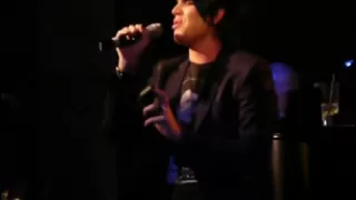 Adam Lambert at Upright Cabaret:  I Can't Make You Love Me