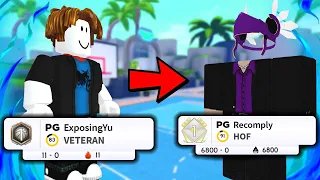 Taking STREAKS As A NOOB In Hoopz.. 😱😈 (Roblox Basketball)