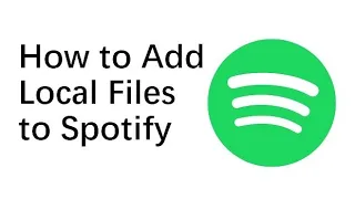 How to upload local files to Spotify (iPhone)