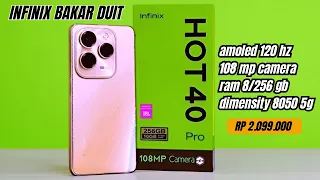 GILA INFINIX GAK MAU KALAH! INFINIX HOT 40 PRO 5G INDONESIA SIAP RILIS !! SPEK LENGKAP DAN HARGANYA