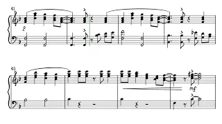 Jazzy Jingle bells - Piano Score