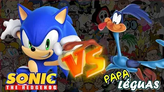 SONIC VS PAPALÉGUAS - BATALHA DE RAP