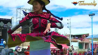 Danza: Inmaculada Concepción, IE. T'úpac Amaru  de Velille, festival de danzas Colquemarca 2022.