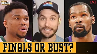 Are Kevin Durant & Suns NBA Finals or Bust? Giannis & Bucks favorites to win East? | Hoops Tonight