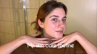 My skin care routine✨| МІЙ ВЕЧІРНІЙ ДОГЛЯД ЗА ШКІРОЮ 🫶🏻 продукти якими я користуюсь