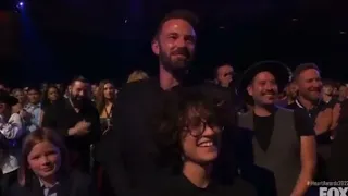 Ben Affleck Claps Proudly As Jennifer Lopez receives the Icon Award at the 2022 iHeartRadio Awards