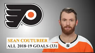 Sean Couturier (#14) All 33 Goals of the 2018-19 NHL Season