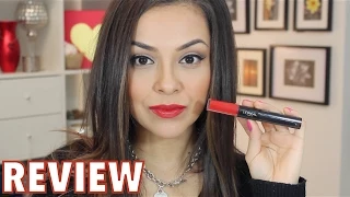 L'oreal Infallible Lipstick First Impression Review - TrinaDuhra