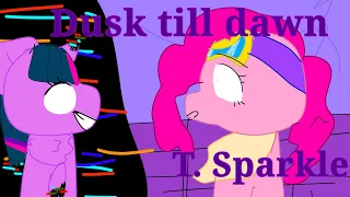 Dusk till dawn | Glitched Twilight sparkle VS boyfriend and pinkie pie with pibby | FNF Animation