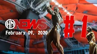 2020 HardMuscles NEWS: бодибилдинг новости 3 - 9 февраля.