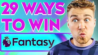 29 WAYS TO WIN YOUR FPL MINI-LEAGUE 🏆📈