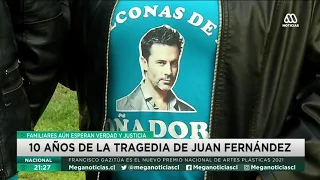 10 años de la tragedia de Juan Fernández