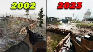 Evolution Battlefield 2002 - 2023