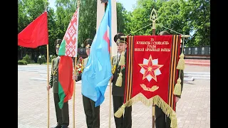 ВЕЛИЧИЕ МУЖЕСТВА И СТОЙКОСТИ. Торжественный митинг в Калинковичах 9 мая 2024 года