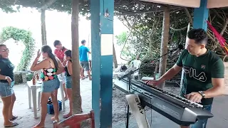 gildenes Araújo e seus teclados o melhor da seresta brega ao vivo no interior do Ceará-kioskPINGUELA