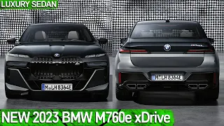 New 2023 BMW M760e xDrive: Ultra Luxury Sedan in Beautiful Details