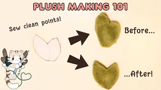 Plush Making 101: Sewing Clean Points