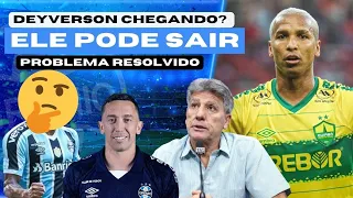 GRÊMIO CONTRATANDO DEYVERSON? | ATACANTE FOI IMPORTANTE E PODE SAIR | RENATO RESOLVEU PROBLEMA GRAVE