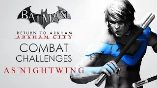 Batman: Return to Arkham – Arkham City – Combat Challenge Maps (As Nightwing)