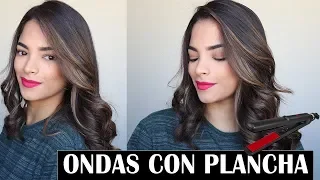 COMO HACER ONDAS CON PLANCHA RAPIDO Y FACIL I Cukismakeup