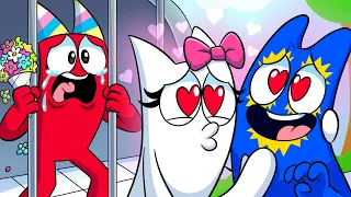 FLUMBO FALLS in LOVE?! GARTEN of BANBAN 7 Animation