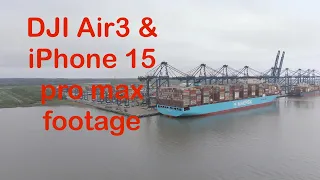 Dji Air 3 & iphone 15 pro max footage