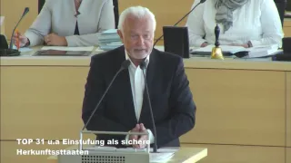 Wolfgang Kubicki zur Einstufung der Maghrebstaaten als sichere Herkunftsländer 3 Minuten Beitrag