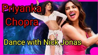 PRIYANKA CHOPRA DANCE WITH NICK JONAS AND JONH TRAVOLTA