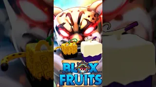 leopard vs all fruit in blox fruit #bloxfruits  #shorts