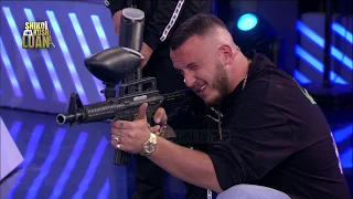 Sfida e Paintball, Mozzik & Getinjo, Shiko kush LUAN 3, 26 Tetor 2019, Entertainment Show