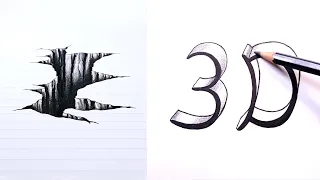 How to Draw - Easy 3D Illusions & Designs