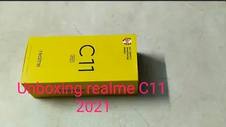 realme C11 2021# Unboxing#4GB Ram & 64 GB memory#4G handset#grey colour