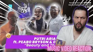 Putri Ariani ft. Peabo Bryson - Beauty and the Beast - First Time Reaction
