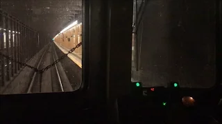 NYC Subway HD 60fps: Pullman Standard R46 A Train Cab View on Fast Runs w/ Speedometer (12/21/16)