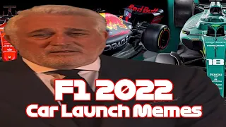 F1 2022 Car Launches Meme Compilation